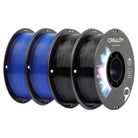 4kg Creality CR Series PETG Filament - 2kg Black + 2kg Blue
