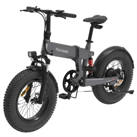 5TH WHEEL Thunder 1FT Electric Bike, 250W Motor, 48V 10.4Ah Battery, 20*4.0" Fat Tires, 25km/h Max Speed, 80km Max Range, Shimano 6-speed, Disc Brakes