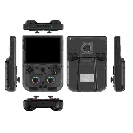ANBERNIC RG406V Android 13 Game Console, 4-inch 960*720P IPS Touchscreen, 8GB LPDDR4 +128GB UFS2.2, 256GB TF Card 9000+ Games, 1080p Output, 5G WiFi, Bluetooth 5.0, Moonlight Streaming