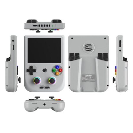 ANBERNIC RG406V Android 13 Game Console, 4-inch 960*720P IPS Touchscreen, 8GB LPDDR4 +128GB UFS2.2, 1080p Output, 5G WiFi, Bluetooth 5.0, Moonlight Streaming