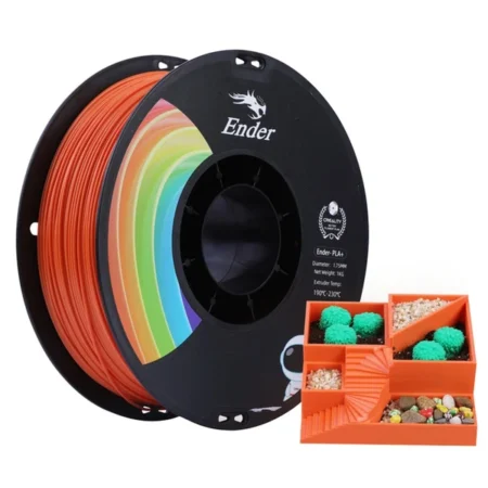 5kg Creality Ender-PLA Pro (PLA+) Filament - (1kg Orange + 1kg White + 1kg Gray + 1kg Black + 1kg Red )
