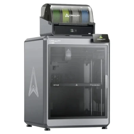 Creality K2 Plus Combo 3D Printer with CFS, 600mm/s, Multi-Color Printing, Apus Extruder, Tilt Detection, FOC Closed-Loop Motors, Active Chamber Heater, 350x350x350mm
