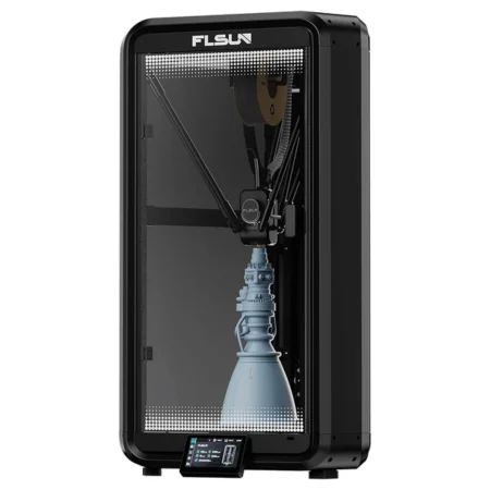 FLSUN T1 Pro 1000mm/s Ultra Fast Delta 3D Printer, 260*260*330mm, CPAP High-Pressure Turbo Fan, Al Detection, 300℃ High-temp Hotend
