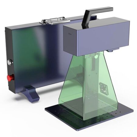 Gweike G2 20W Laser Engraver Manual Lift Edition, Max 15000mm/s Engraving Speed, 0.001mm Accuracy, HD 8K Resolution, Air Cooling, Android/iOS App Connection, 110x110mm