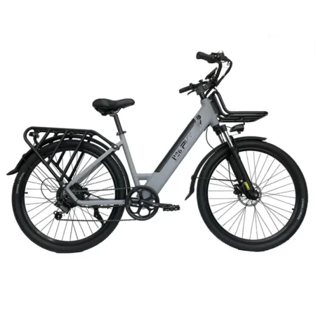 PVY P26 Electric Bike, 27.5-inch Tires 250W Motor 48V 11.6AH Battery 25km/h speed 100km Max Range Hydraulic Brake Shimano 7-Speed Backlit LCD Display EN 15194 CE Certified by SGS