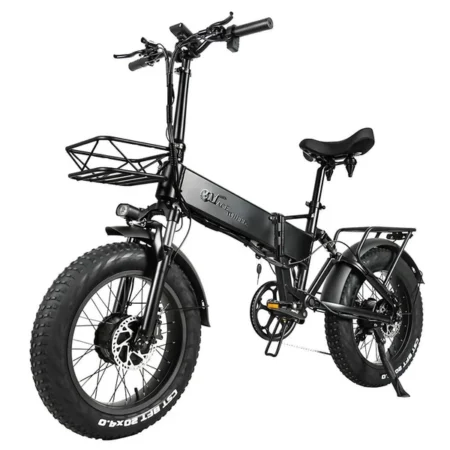 CMACEWHEEL RX20 MAX Electric Bike 20*4.0 inch CST Fat Tire Dual 750W Motor 45km/h Max Speed 110km Max Range 48V 17Ah Battery 150kg Load Hydraulic Brake