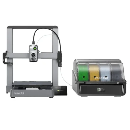 Creality Hi Combo, CFS Multi-material System, 500mm/s Fast Print, Monitoring Camera, Up to 16 Colors, All-Metal Body, 260*260*300mm