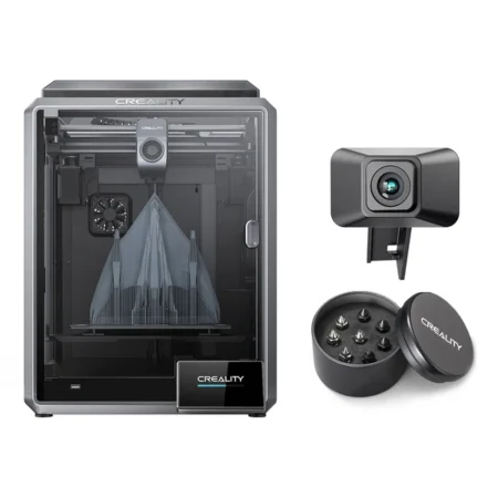 Creality K1 3D Printer Updated Version + K1 Upgrade Pack (AI Camera + 8pcs Nozzle Kit)