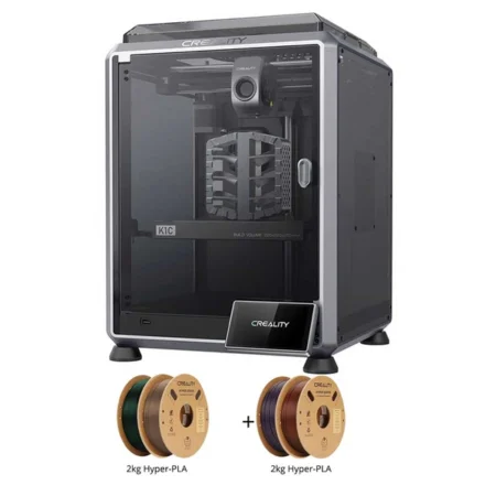 Stampante 3D Creality K1C + filamento Hyper PLA-CF da 4 kg