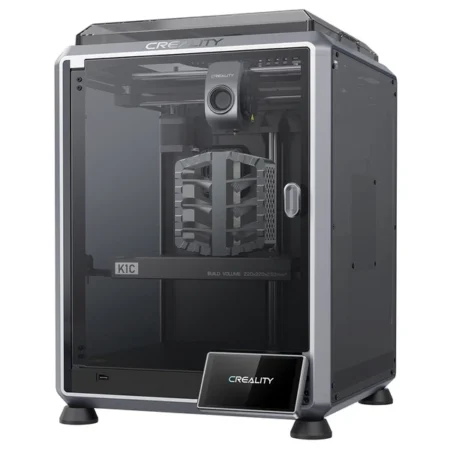 Creality K1C 3D Printer, 600mm/s Max Speed, Auto Leveling, AI Camera, Quick Swap Nozzle, All Metal Extruder, Prints Carbon Fiber, Air Filter and Silent Mode