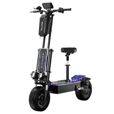 DUOTTS D99 Off-Road Electric Scooter 13 Inch Pneumatic Tires 3000W*2 Dual Motors 85Km/h Max Speed 60V 42Ah Battery 120KM Long Range 150KG Max Load Dual Shock Absorption with Turn Signal Lights Front & Rear Hydraulic Brake Oil Brake