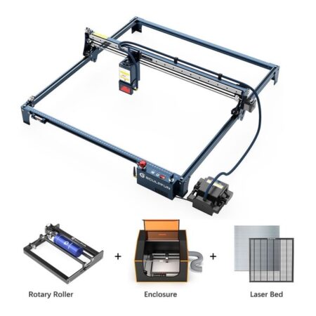 SCULPFUN S30 Ultra 33W Laser Cutter + Laser Bed + Rotary Roller + Enclosure